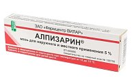 Купить алпизарин, мазь для наружного и местного применения 5%, туба 10г в Бору