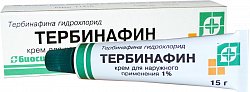 Купить тербинафин, крем для наружного применения 1%, 15г в Бору