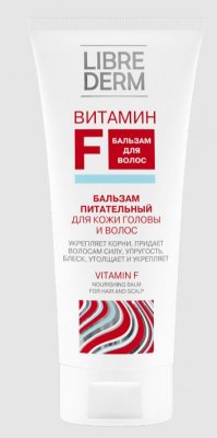 Купить librederm витамин f (либридерм) бальзам питательный для кожи головы и волос, 200мл в Бору
