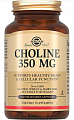Купить solgar (солгар) холин 350мг, капсулы 100шт бад в Бору