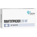 Купить пантопразол, таблетки кишечнорастворимые, покрытые пленочной оболочкой 20мг, 56 шт в Бору