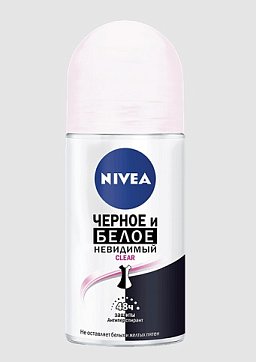 Nivea (Нивея) дезодорант шариковый Невидимая защита Клеа, 50мл