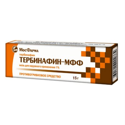 Купить тербинафин-мфф, мазь для наружного применения 1%, 15г в Бору