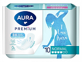 Купить aura premium (аура премиум) прокладки нормал 10шт в Бору
