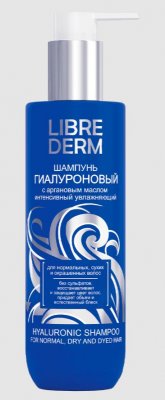 Купить librederm (либридерм) гиалуроновый шампунь интенсивное увлажнение с аргановым маслом, 250мл в Бору