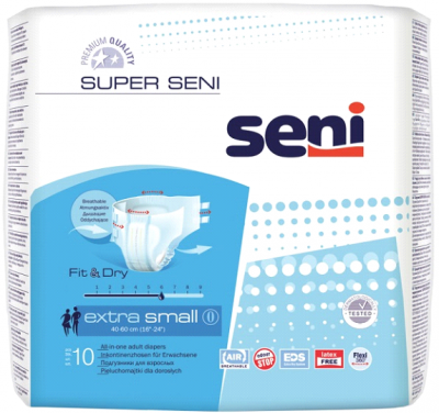 Купить seni (сени) подгузники супер экстра смол 0 10шт в Бору