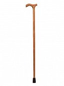 Купить трость опорная деревянная с пластмассовой ручкой конус в Бору