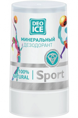 Купить deoice (деоайс) спорт дезодорант минеральный, 40г в Бору