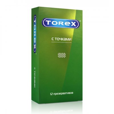 Купить презервативы торекс с точками, №12 (кит ооо, россия) в Бору