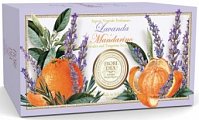 Фьери Дея (Fiori Dea) Мыло кусковое лаванда и мандарин 125г, 2шт