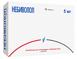Купить небиволол, таблетки 5мг 56шт в Бору