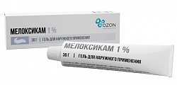 Купить мелоксикам, гель для наружного применения 1%, 30 г в Бору