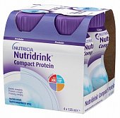 Купить nutridrink (нутридринк) компакт протеин с нейтральным вкусом 125мл, 4 шт в Бору