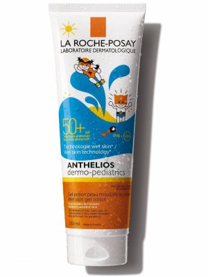Купить la roche-posay anthelios (ля рош позе) дермо кидс гель для лица и тела детский, 250мл spf50+ в Бору