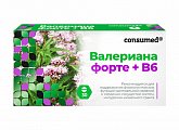 Купить валериана экстракт+в6 форте консумед (consumed), таблетки 600мг, 30шт бад в Бору