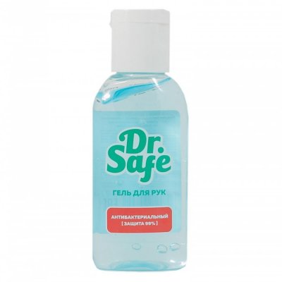 Купить dr safe (доктор сейф) гель для рук косметический гигиенический с антибактериальным эффектом, 60мл в Бору