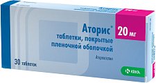 Купить аторис, таблетки, покрытые пленочной оболочкой 20мг, 30 шт в Бору