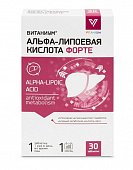 Купить альфа-липоевая кислота форте витаниум, таблетки 30шт бад в Бору