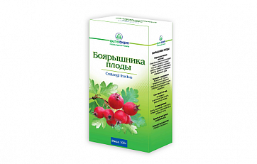 Боярышника плоды, пачка 100г