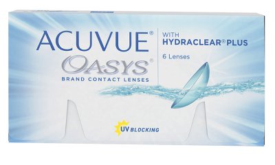 Купить контактные линзы acuvue (акувью) oasys with hydraclear plus, 6 шт, -3,25 (8,4) в Бору