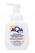 Купить aqa рure (аква пьюр) пенка для лица, тела интенсивно очищающая для нормальной и жирной кожи, 250 мл в Бору