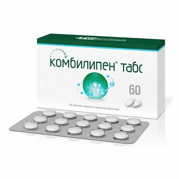 Комбилипен табс, таблетки, покрытые пленочной оболочкой, 60 шт