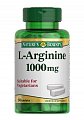 Купить nature's bounty (нэйчес баунти) l-аргинин 1000мг, капсулы 50 шт бад в Бору