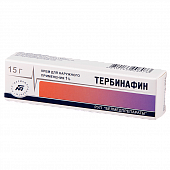 Купить тербинафин, крем для наружного применения 1%, 15г в Бору