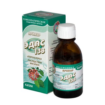Купить эдас-138 арнаур(атеросклероз), капли для приема внутрь гомеопатические, 25мл в Бору
