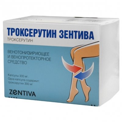 Купить троксерутин зентива, капс 300 мг №30 (зентива а.с., чешская республика) в Бору