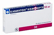 Купить кавинтон комфорте, таблетки диспергируемые 10мг, 30 шт в Бору