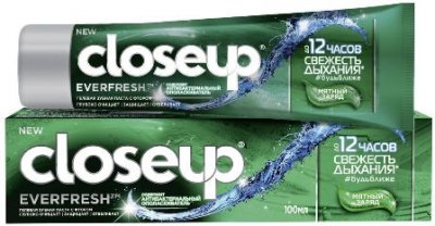 Купить клоузап (closeup) зубная паста мятный заряд 100мл в Бору
