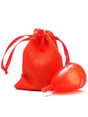 Купить онликап (onlycup) менструальная чаша серия лен размер l, красная в Бору