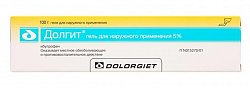 Купить долгит, гель для наружного применения 5%, туба 100г в Бору