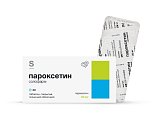 Купить пароксетин солофарм, таблетки покрытые пленочной оболочкой 20 мг, 30 шт в Бору