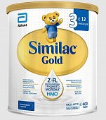 Купить симилак (similac) 3 gold смесь детское молочко 12+, 400г в Бору