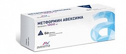 Купить метформин, таблетки, покрытые пленочной оболочкой 1000мг, 60 шт в Бору