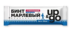 Купить бинт стерильный up&go 5м х10см в Бору