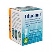 Купить тест-полоски diacont (диаконт), 50 шт в Бору