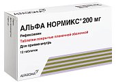 Купить альфа нормикс, таблетки, покрытые пленочной оболочкой 200мг, 12 шт в Бору