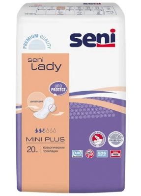 Купить seni lady (сени леди) прокладки урологические мини+ 20шт в Бору