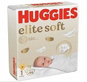 Купить huggies (хаггис) подгузники elitesoft до 5кг 84 шт в Бору
