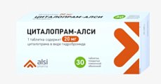 Купить циталопрам, таблетки, покрытые пленочной оболочкой 20мг, 30 шт в Бору