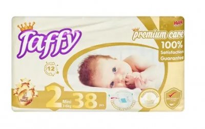 Купить taffy premium (таффи) подгузники для детей, размер 2 (3-6 кг) 38шт в Бору