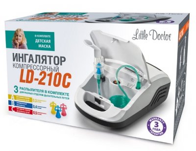 Купить ингалятор компрессорный little doctor (литл доктор) ld-210c в Бору