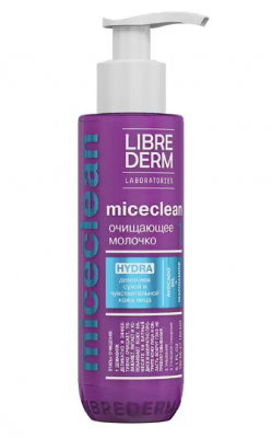 Купить librederm miceclean hydra (либридерм) молочко для сухой и чувствительной кожи лица, 150мл в Бору