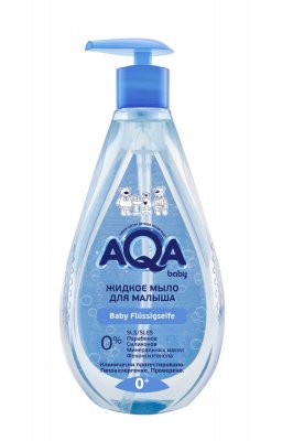 Купить aqa baby (аква беби) жидкое мыло для малыша, 400 мл в Бору