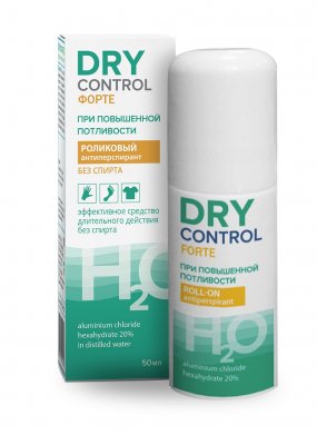 Купить dry control forte (драй контрол) антиперспирант без спирта от обильного потоотделения 20%, 50мл в Бору