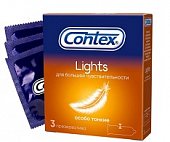 Купить контекс презервативы lights особо тонкие №3 в Бору