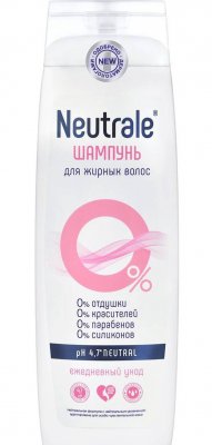 Купить neutrale (нейтрал) шампунь для жирных волос 400мл в Бору